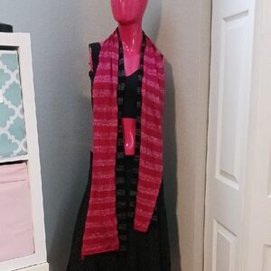 Elegant Pink Scarf